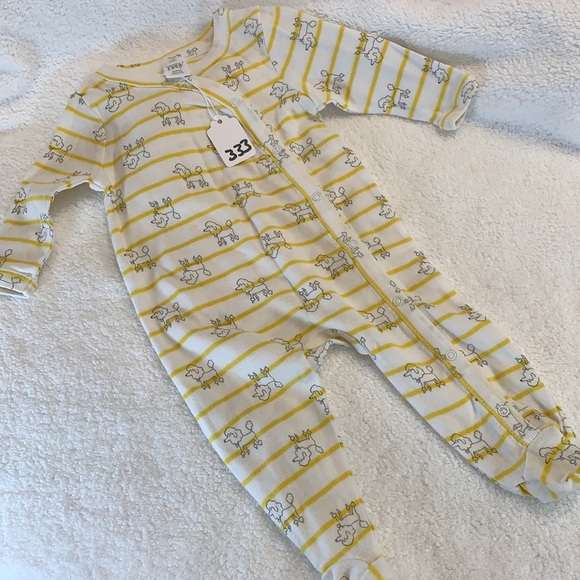 NWOT NORDSTROM BABY SIZE NEWBORN FOOTIE - Picture 1 of 4